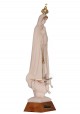 Nossa Senhora de Fátima Capelinha, Imitação de Marfim c/ Galão 28cm