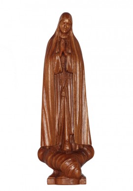 Our Lady of Fatima Capelinha, Varnished Wood 30cm
