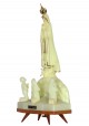 Aparição de Fátima, Luminosa c/ Galão e Música 24cm