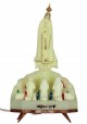 Aparição de Fátima, Luminosa c/ Galão, Música e Luz 24cm