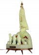 Aparição de Fátima, Luminosa c/ Galão, Música e Luz 24cm