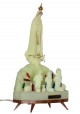 Aparição de Fátima, Luminosa c/ Galão, Música e Luz 24cm