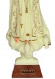 Nossa Senhora de Fátima, Luminosa c/ Cercadura 28cm