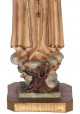 Nossa Senhora de Fátima Peregrina, Patinada em Marfinite 25cm