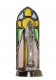 Our Lady of Fatima Pilgrim, Bronze in Bell Jar
