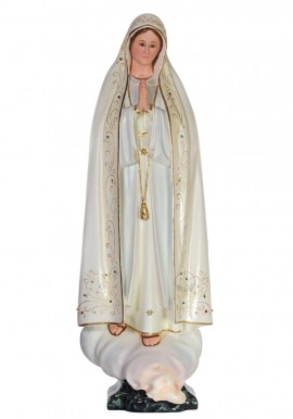 Our Lady of Fatima Capelinha, in Terracotta 82cm