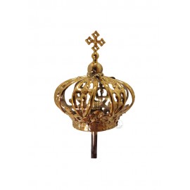 Coroa para Nossa Senhora de Fátima 40cm, Plástico