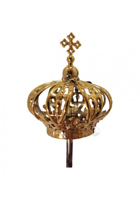 Corona para Nuestra Señora de Fátima 40cm, Plástico