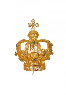 Crown for Our Lady of Fatima 70cm to 80cm, Filigree