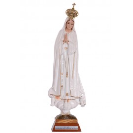Nuestra Señora de Fátima, Centenario con Ojos de Cristal 35cm
