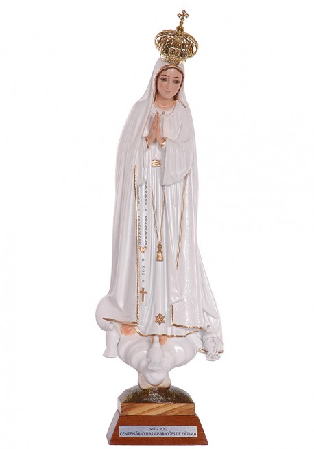 Our Lady of Fatima, Centennial w/ Crystal Eyes 35cm