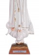 Nuestra Señora de Fátima, Centenario con Ojos de Cristal 45cm