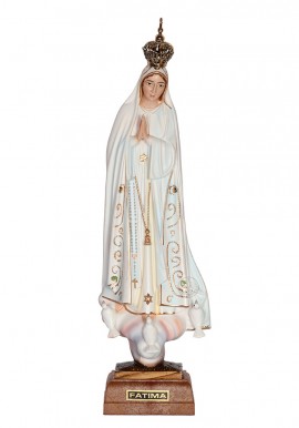 Our Lady of Fátima, Classic w/ Painted Eyes 45cm