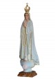 Nossa Senhora de Fátima Capelinha, Pintura a Óleo e Ouro Fino, 83cm