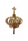 Corona para Nuestra Señora de Fátima 30cm, Plástico