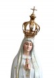Corona de Plata Dorada para Nuestra Señora de Fátima Capelinha 105cm