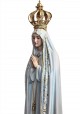 Coroa em Prata Dourada para Nossa Senhora de Fátima Capelinha 105cm