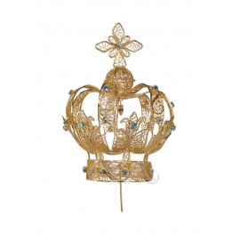 Coroa para Nossa Senhora de Fátima 105cm a 120cm, Filigrana