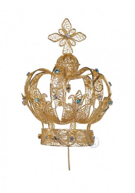 Corona para Nuestra Señora de Fátima 105cm a 120cm, Filigrana